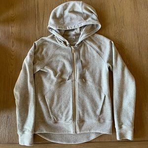 Lululemon Textured Zip Up Hoodie